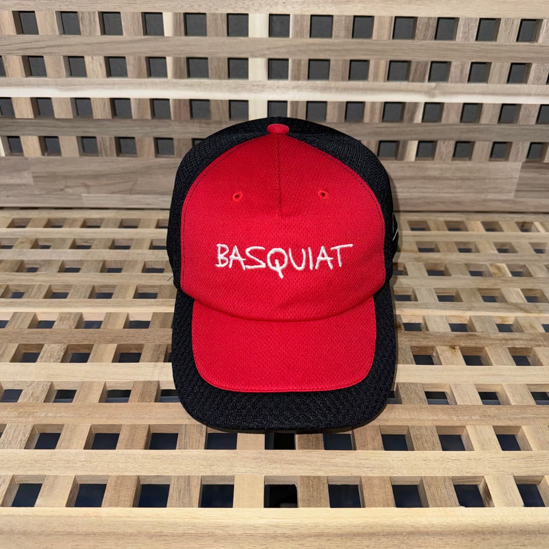 바스키아 배색 캡 상품이미지1