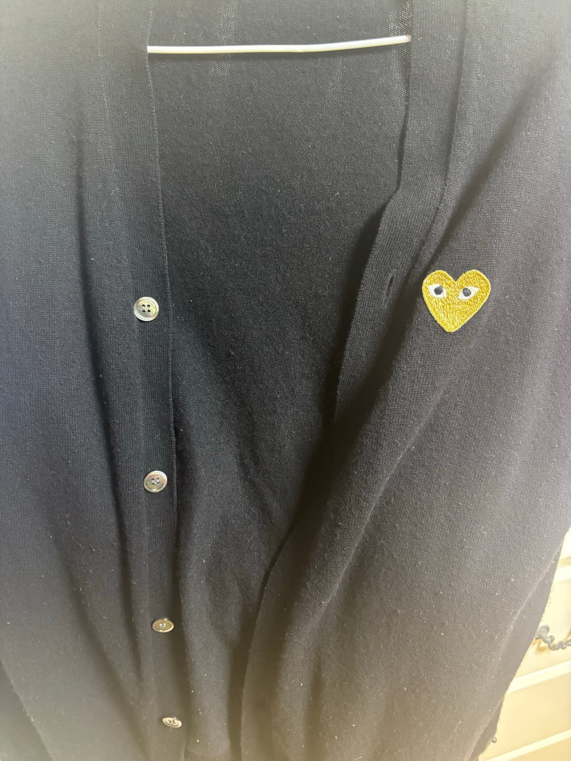 정품 꼼데가르송 골든와펜 블랙 상품이미지1