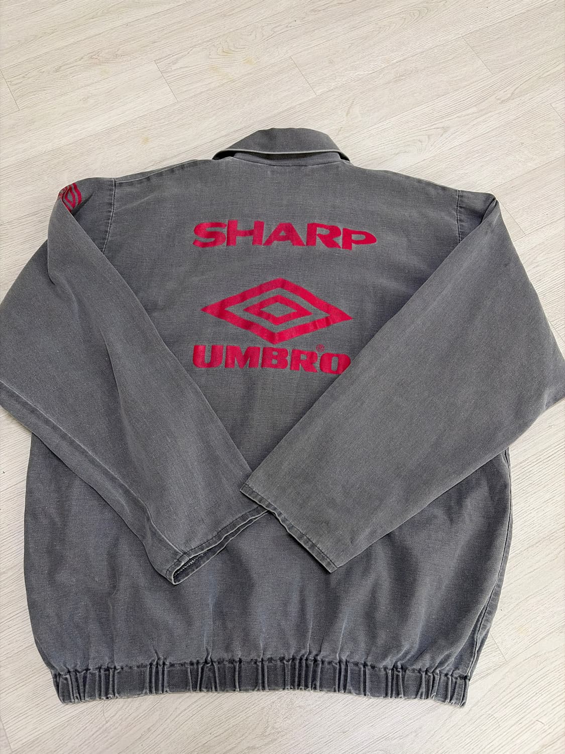 90s 엄브로 맨체스터 유나이티드 SHARP 빈티지 스웨트셔츠 L 상품이미지2