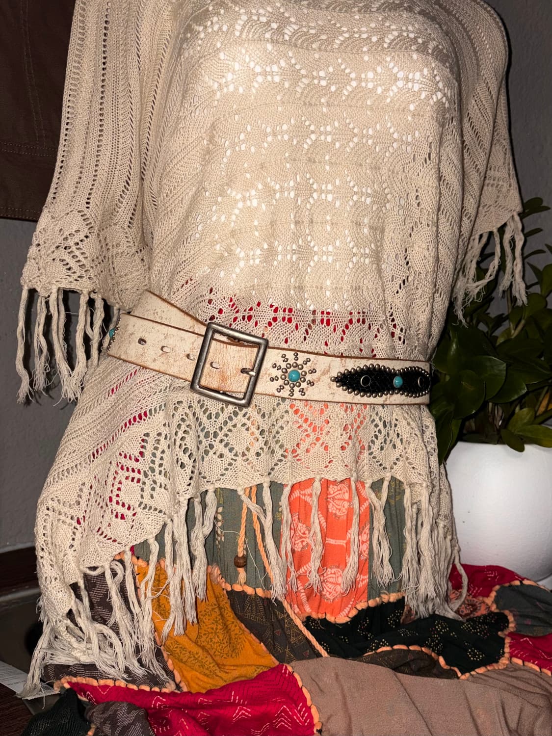 시슬리 웨스턴 터키석 벨트 상품이미지1