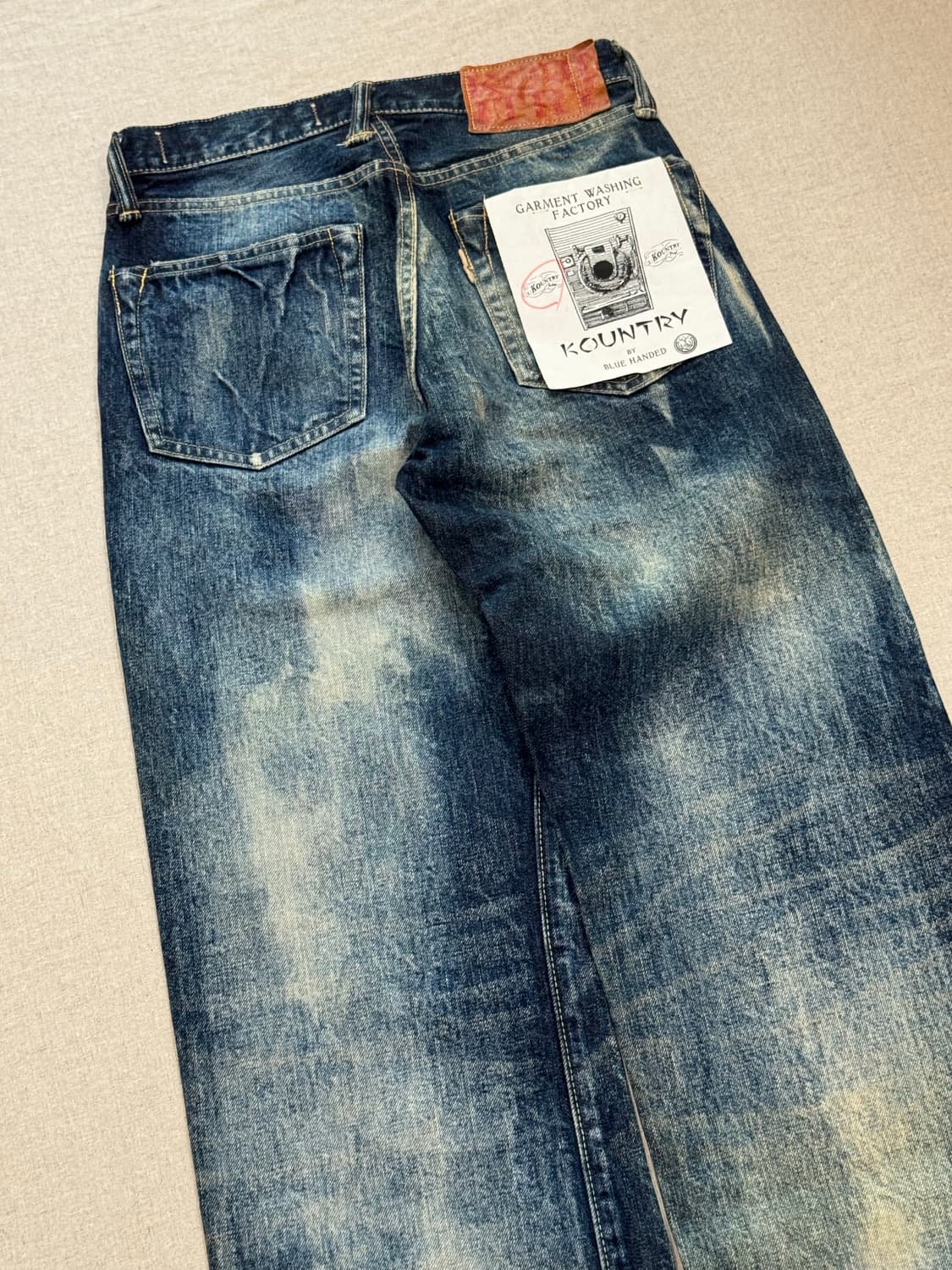 캐피탈 올드 컨트리 워시드 데님 팬츠 상품이미지8