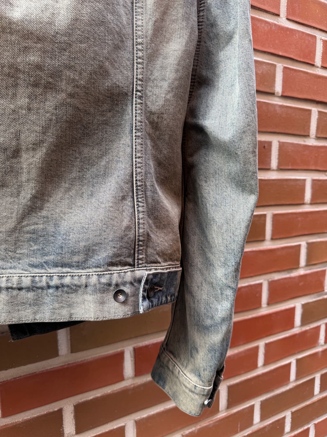 릭오웬스 12FW 마운틴 슬레이브 하이넥 자켓 (XS) 상품이미지7