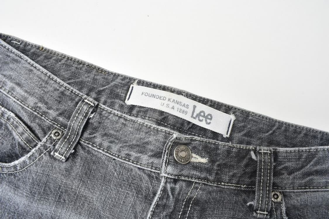 90S LEE 청바지 데님팬츠 흑청 82 N1090 상품이미지5