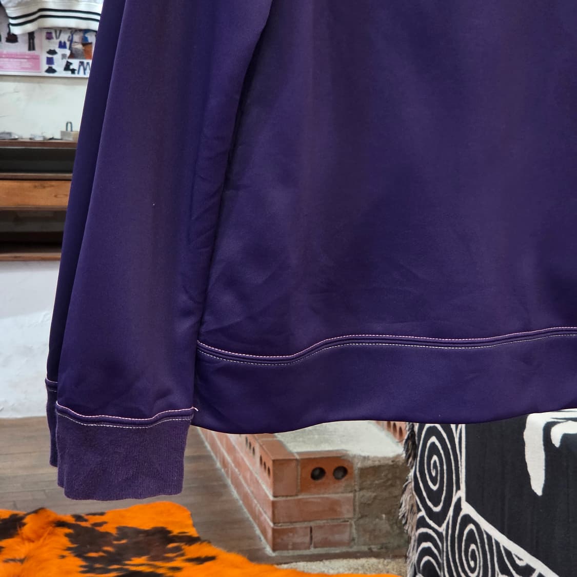 JPN 아디다스 네오 퍼플 후드집업 상품이미지7