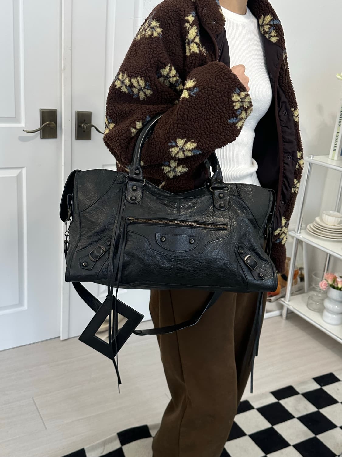 [A 정품] 발렌시아가 시티 모터백 파트타임 상품이미지9