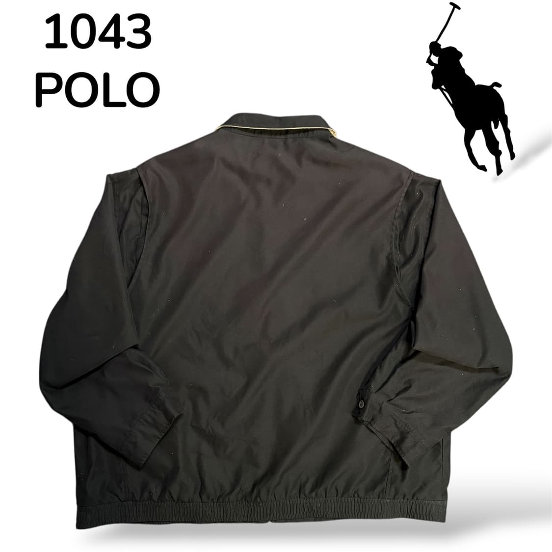 폴로 블랙 폴리쉘 블루종 XL 상품이미지2