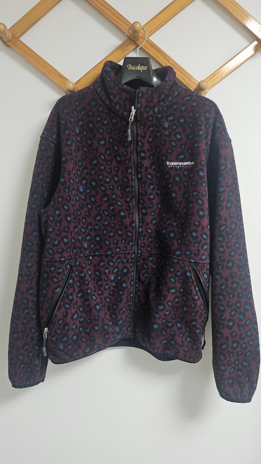 디스이즈네버댓 레오파드 플리스자켓 상품이미지2