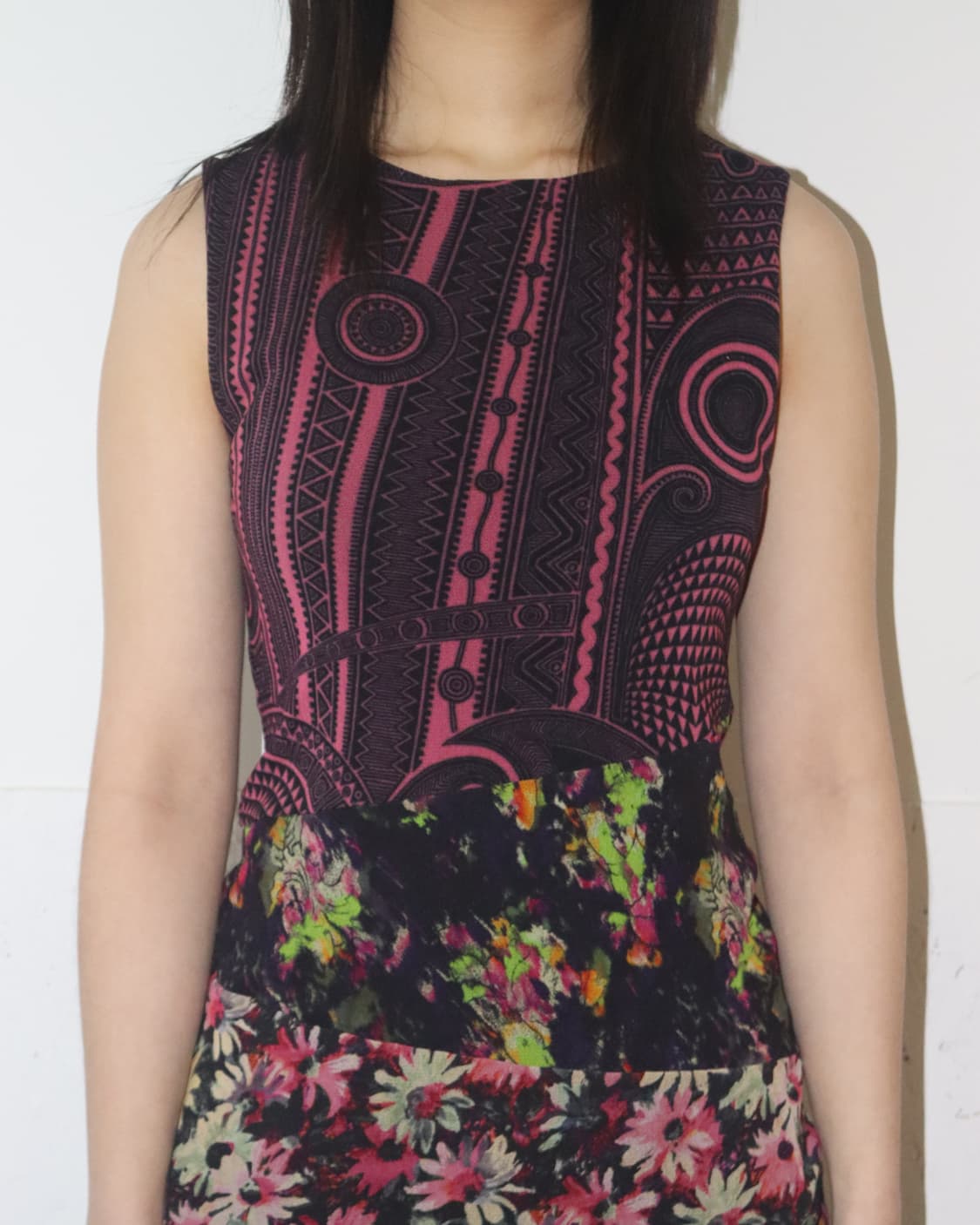 장 폴 고티에 플라워 패턴 원피스 상품이미지2