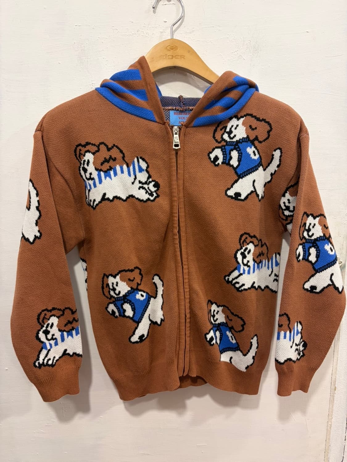 니트 후드집업 상품이미지1