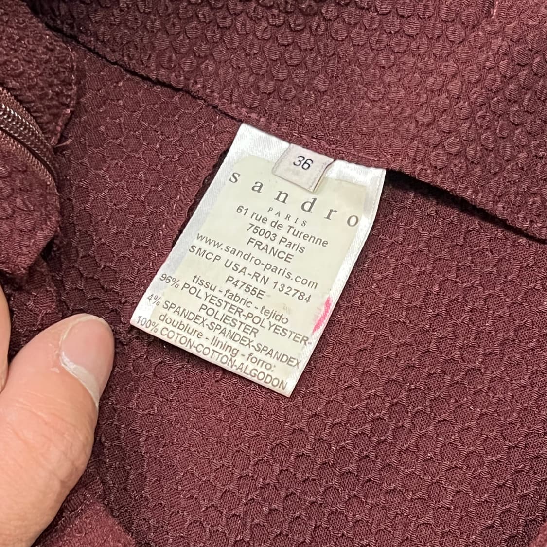  산드로 러플 스커트 팬츠 y16114 상품이미지7