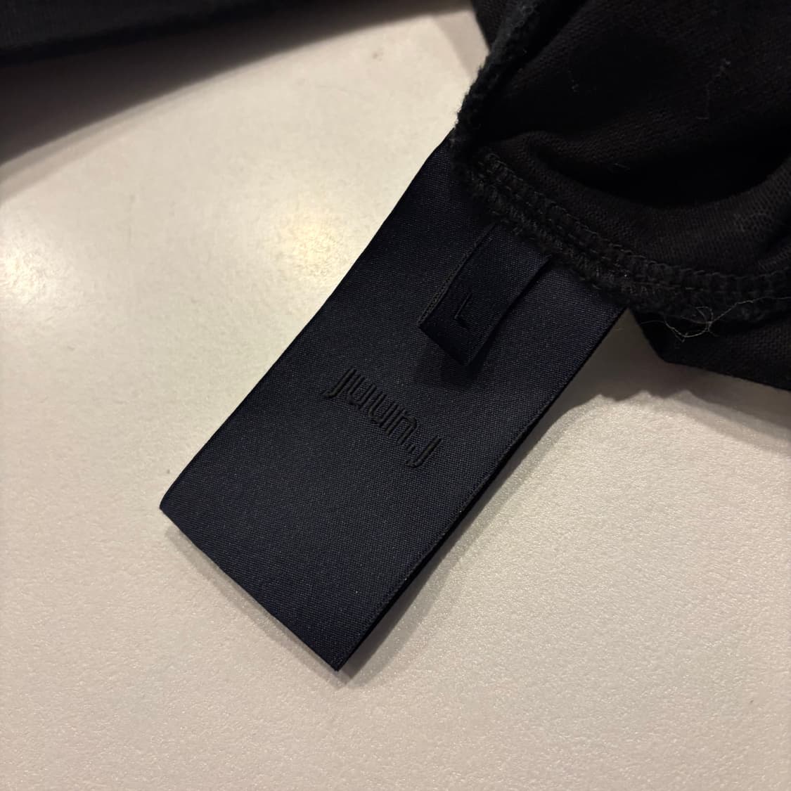 [L] 23ss 준지 무브먼트 블랙 롱슬리브 긴팔 티셔츠 D554 상품이미지9