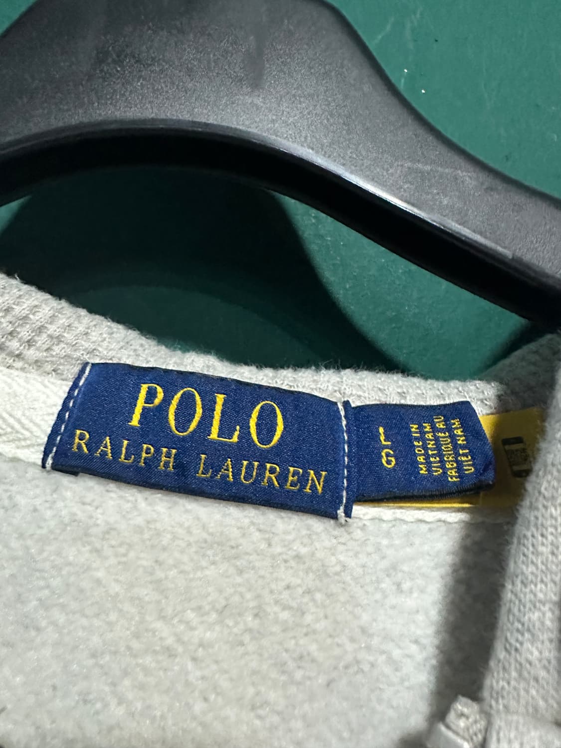 폴로 후드집업 그레이L 상품이미지4