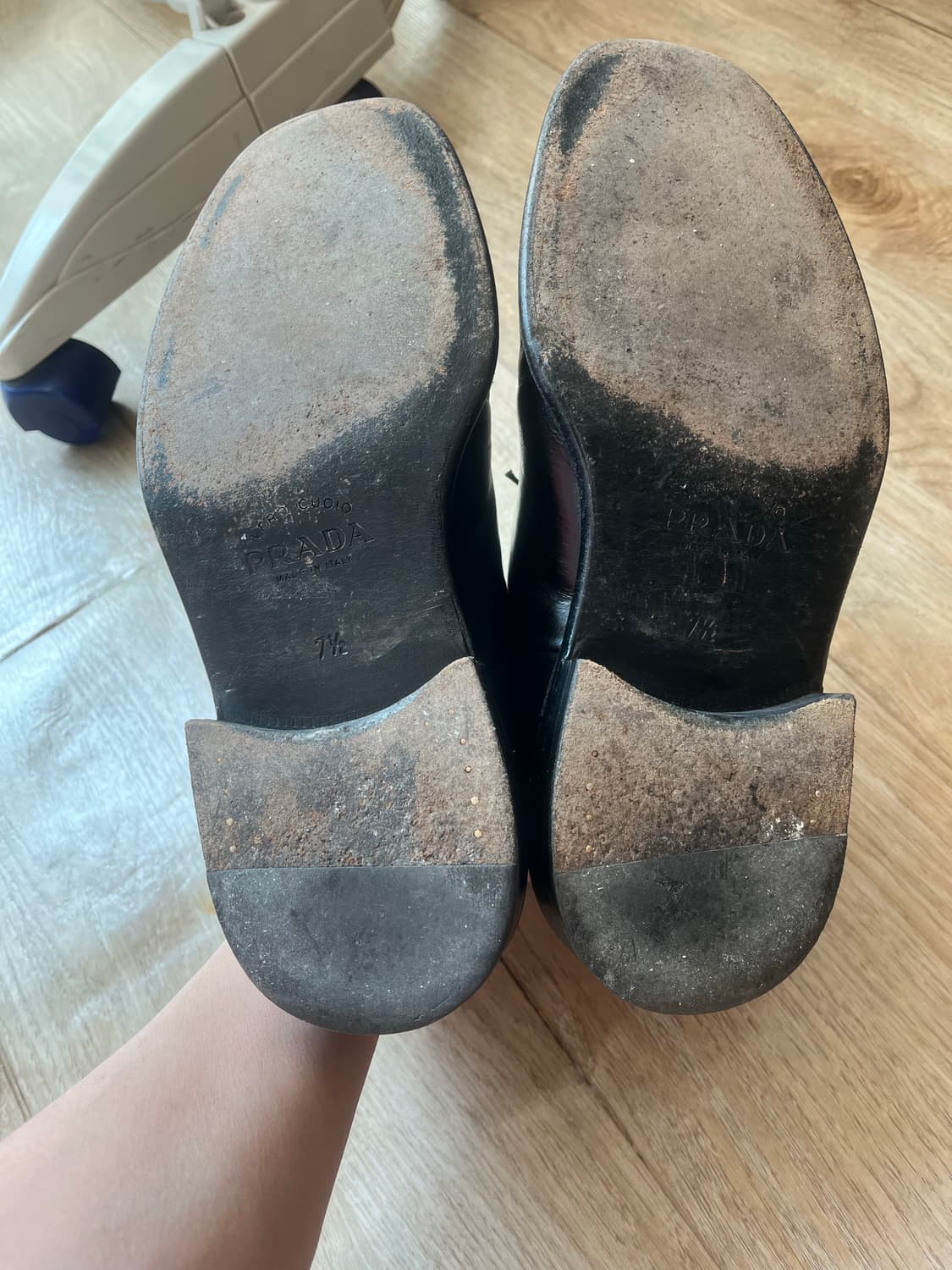 00s 프라다 더비 uk7.5 판매합니다 상품이미지4