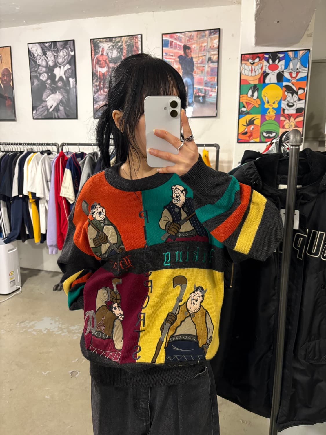 Piz sports 빈티지 스웨터 상품이미지1