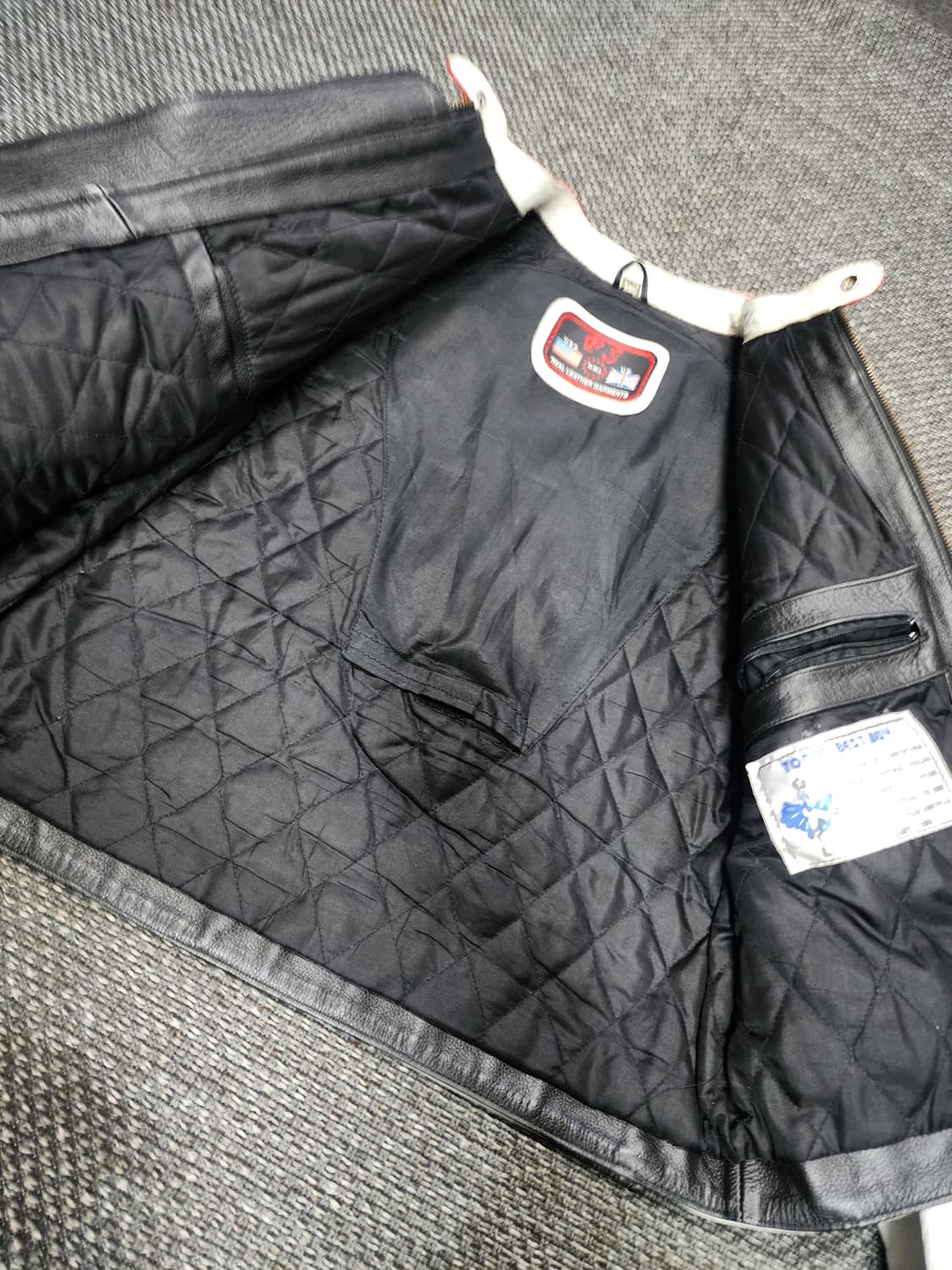 레더빈티지 레이싱 자켓 라이더 가죽자켓 상품이미지4