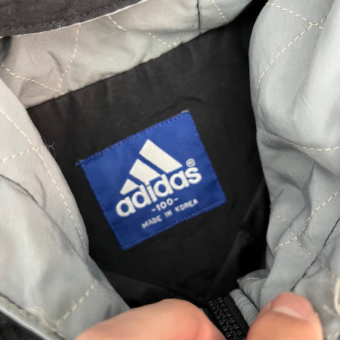 아디다스 00s 후드 누빔 점퍼 자켓 상품이미지4