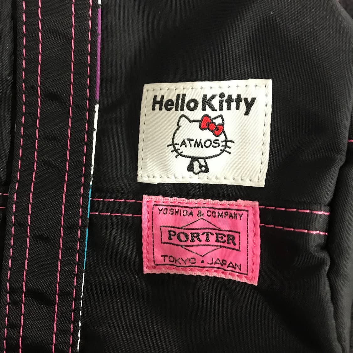 포터 헬로키티 아트모스 콜라보 2way 보스턴백 상품이미지4