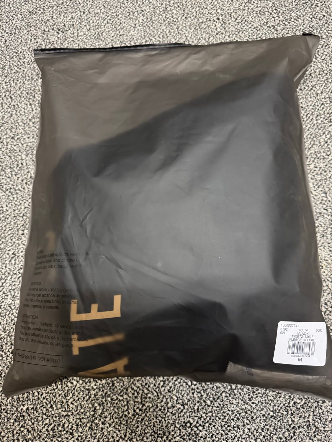 피오갓 에센셜 후드(새상품)M사이즈 팝니다 상품이미지4