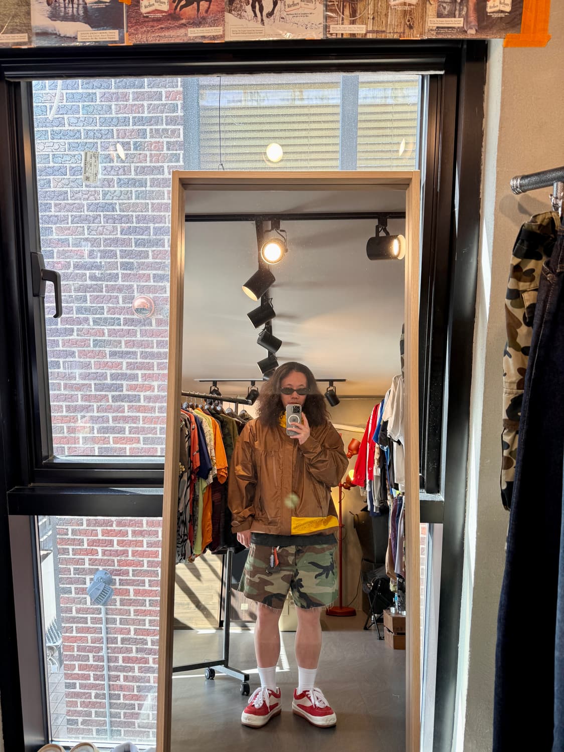 19ss 슈프림 테잎심 바람막이 XL(2XL) 상품이미지4