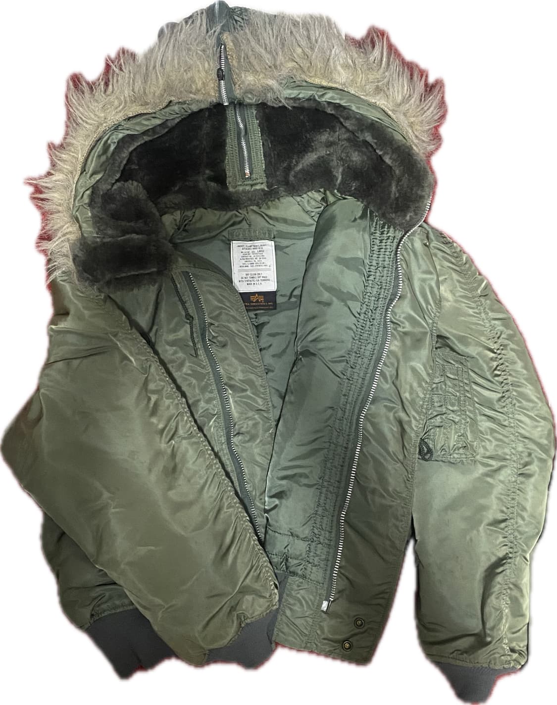 알파 인더인더스트리스 봄버 자켓 상품이미지3