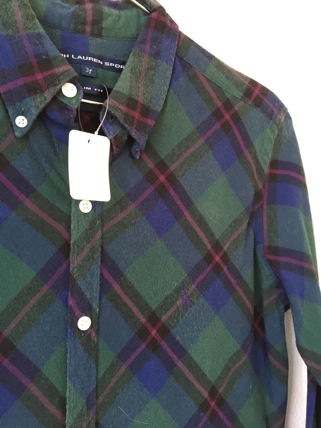 Polo check pattern shirt 상품이미지4