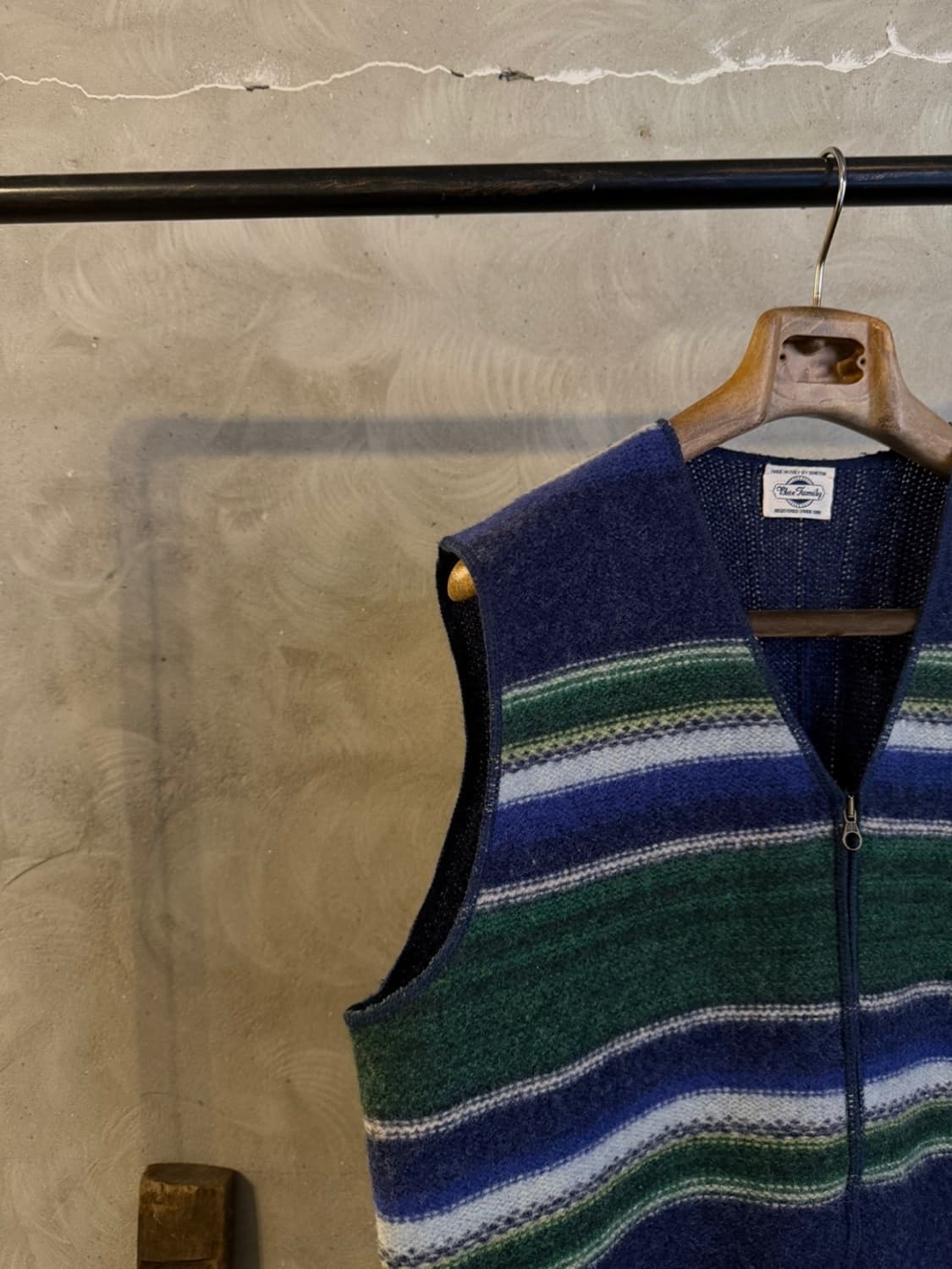 베네통 셔틀랜드울 니트 베스트 100 상품이미지2