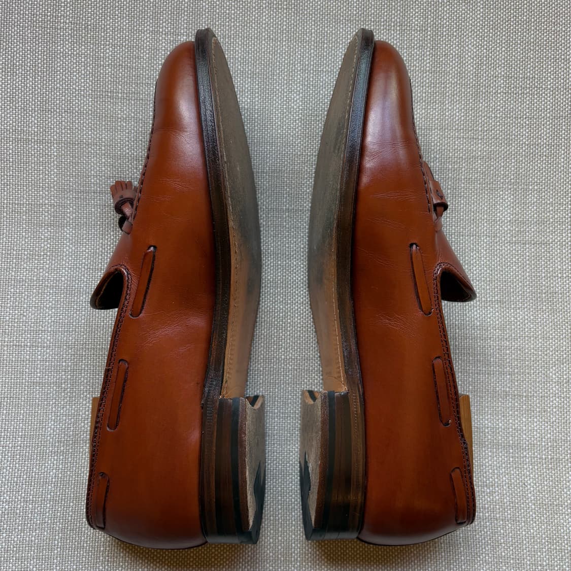 [US 8.5] Alden 662 알든 탠 카프 태슬 로퍼 상품이미지5