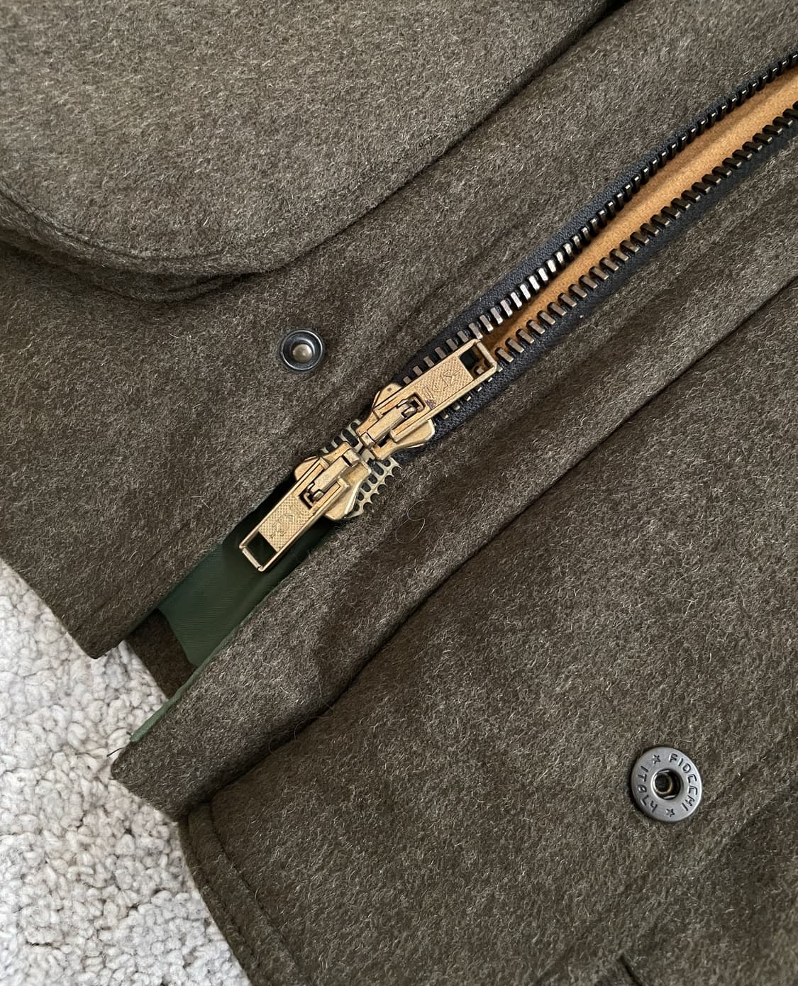 vintage Paul Stuart wool field coat 상품이미지7