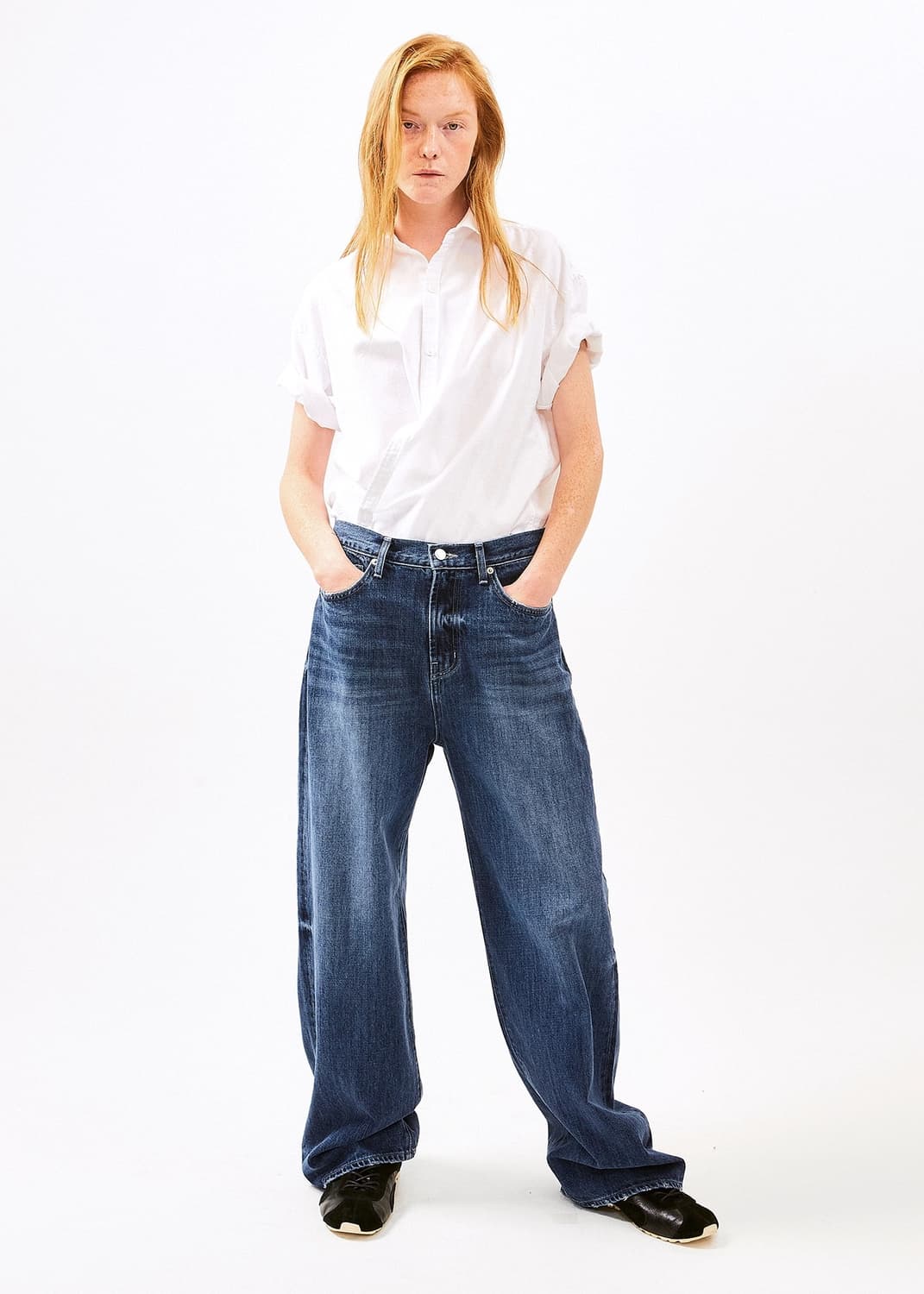 라벨아카이브 엘리엇 와이드핏 데님 M(2) 상품이미지1