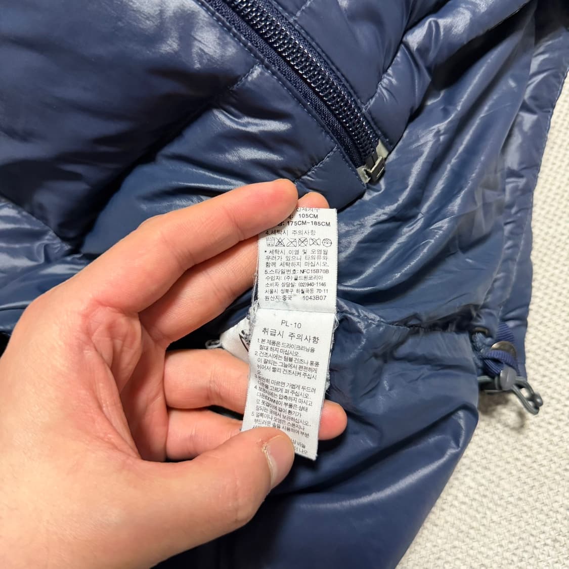 노스페이스 600 구스 다운 패딩 상품이미지5