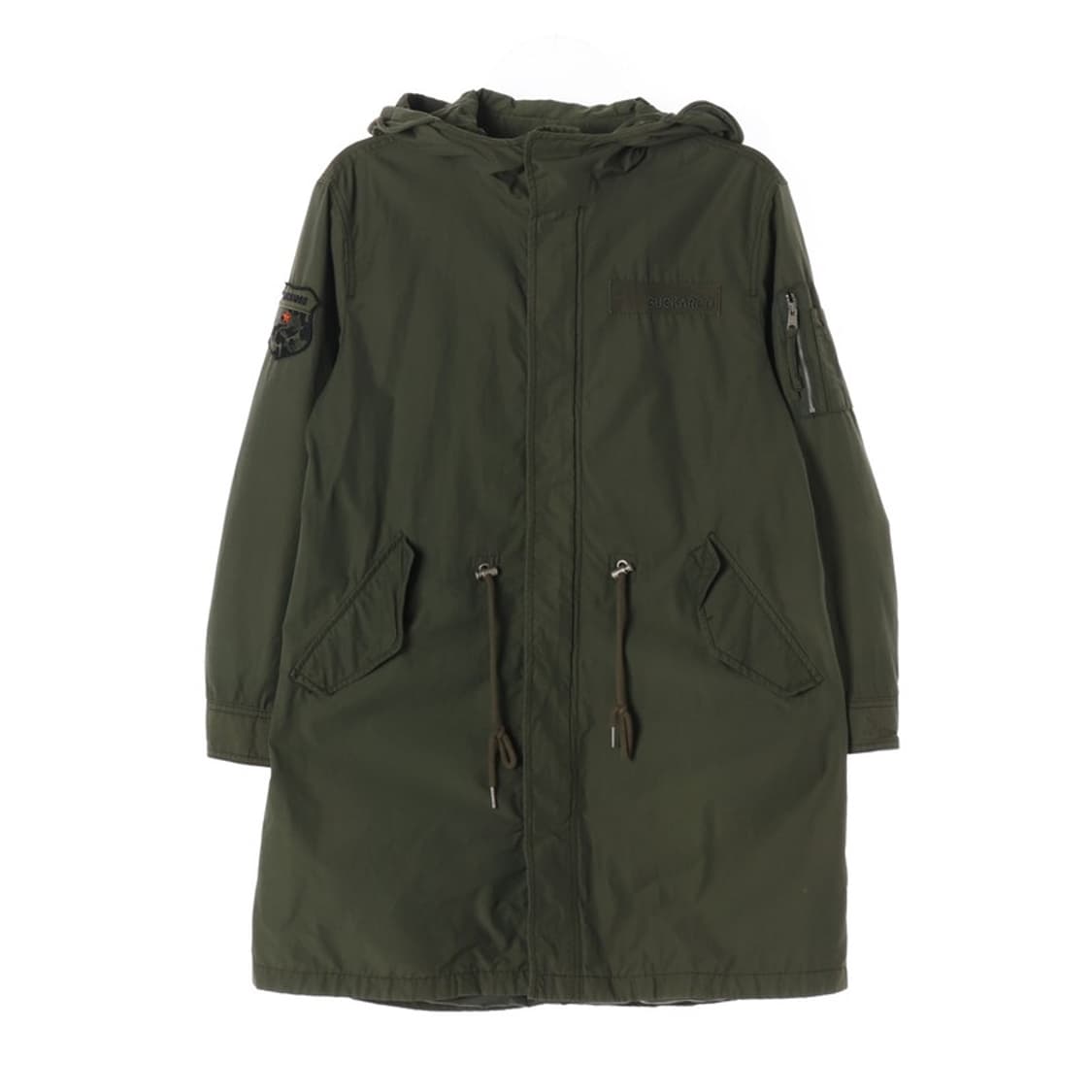 버커루 후드 사파리 야상 자켓  S 상품이미지1