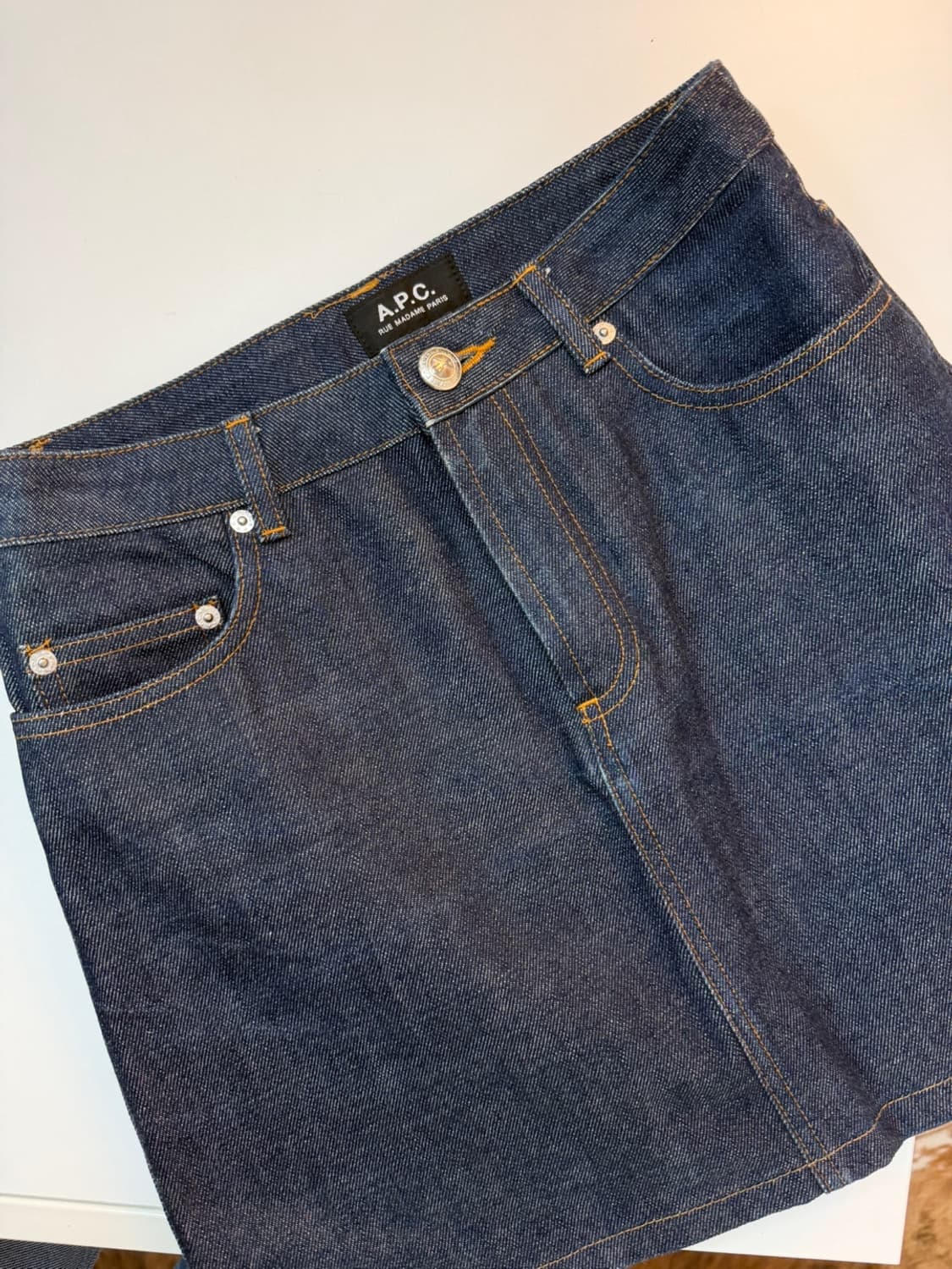 아페쎄 APC 스탠다드 미니 데님 스커트  상품이미지4