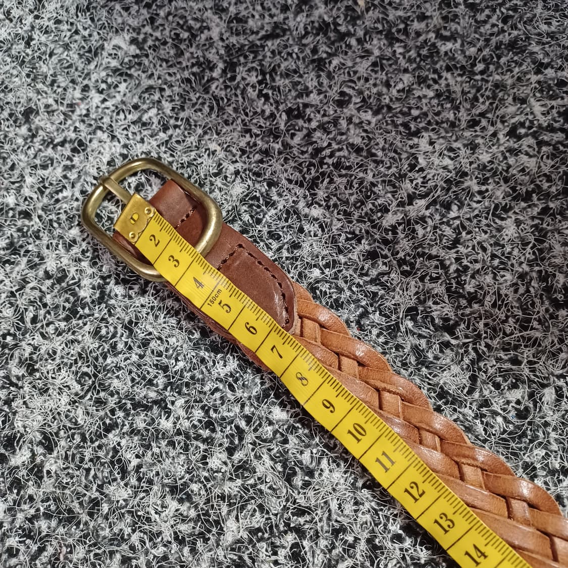 빈티지 소가죽 꽈베기 혁띠 아니 벨트 상품이미지5