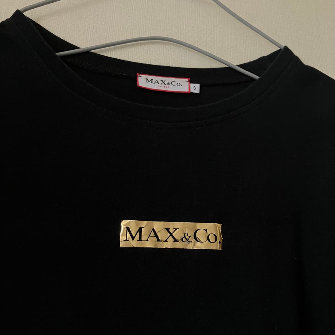 막스앤코 logo T-shirt 상품이미지3