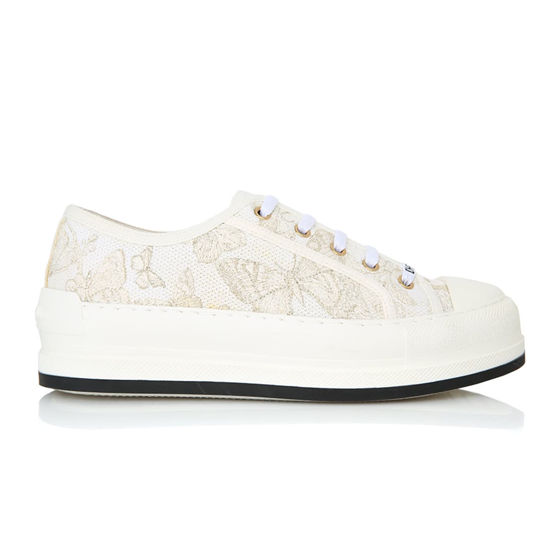 디올 워크앤디올 스니커즈 플랫폼 화이트 슈즈 KCK385ESR_S49K 상품이미지4