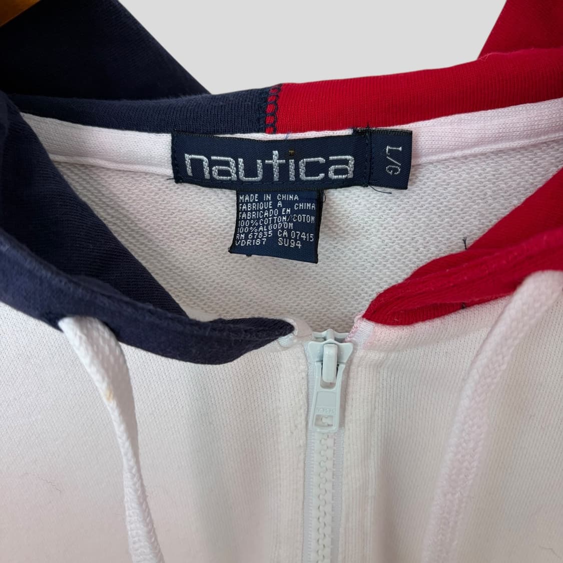 (L)Nautica 노티카 하프집업 후드티셔츠 상품이미지3