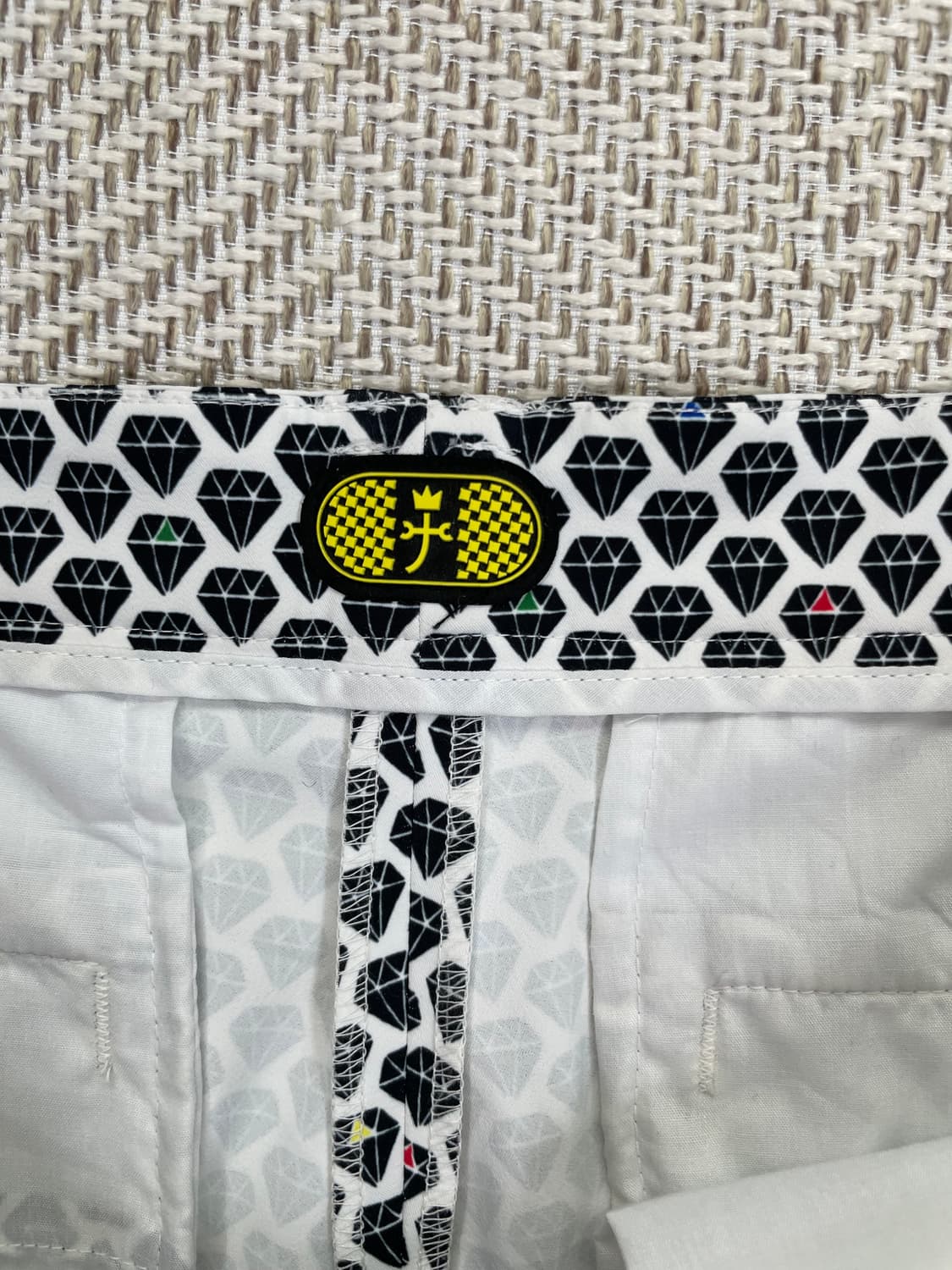 까스텔바작 다이아 패턴 팬츠 L(33인치) 상품이미지3