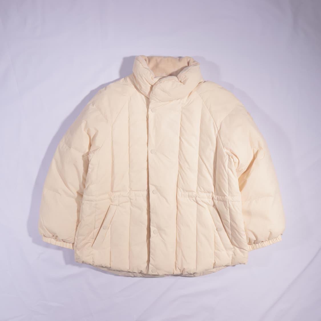 밀레 우먼 아이보리 패딩 B43 상품이미지1