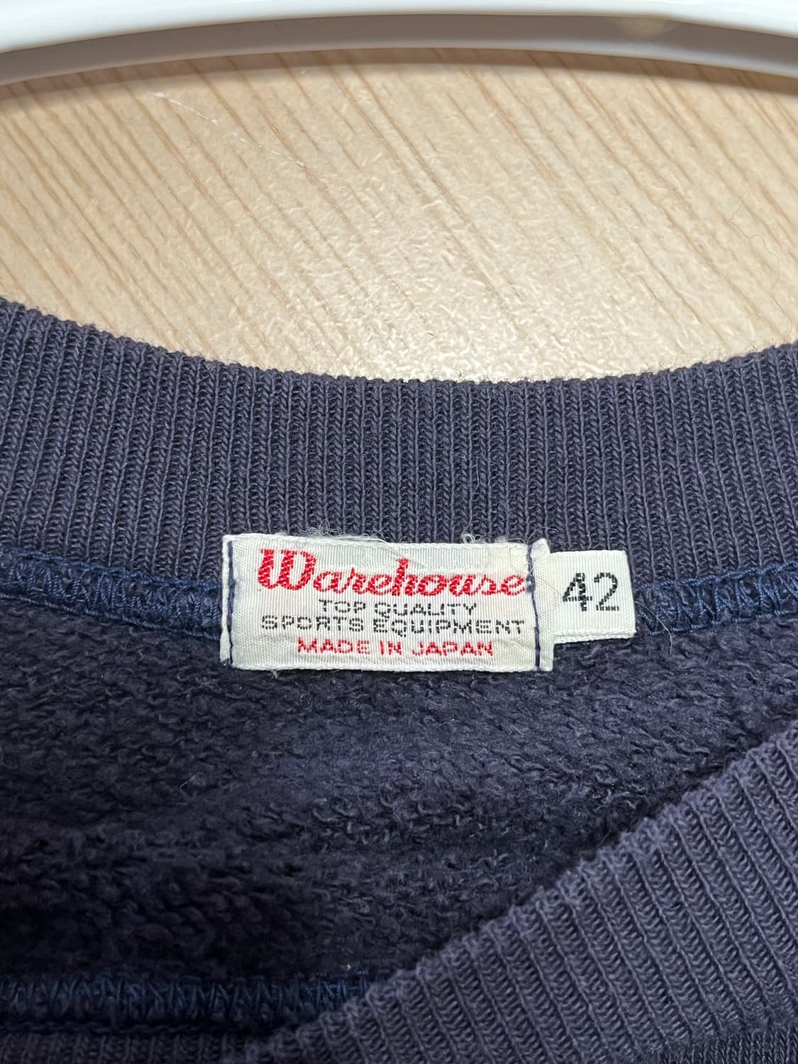 웨어하우스 에어포스 스웨트셔츠 42사이즈 판매합니다. 상품이미지2