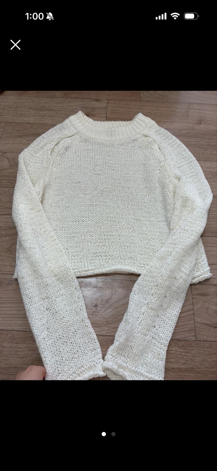 아이보리 니트  상품이미지2