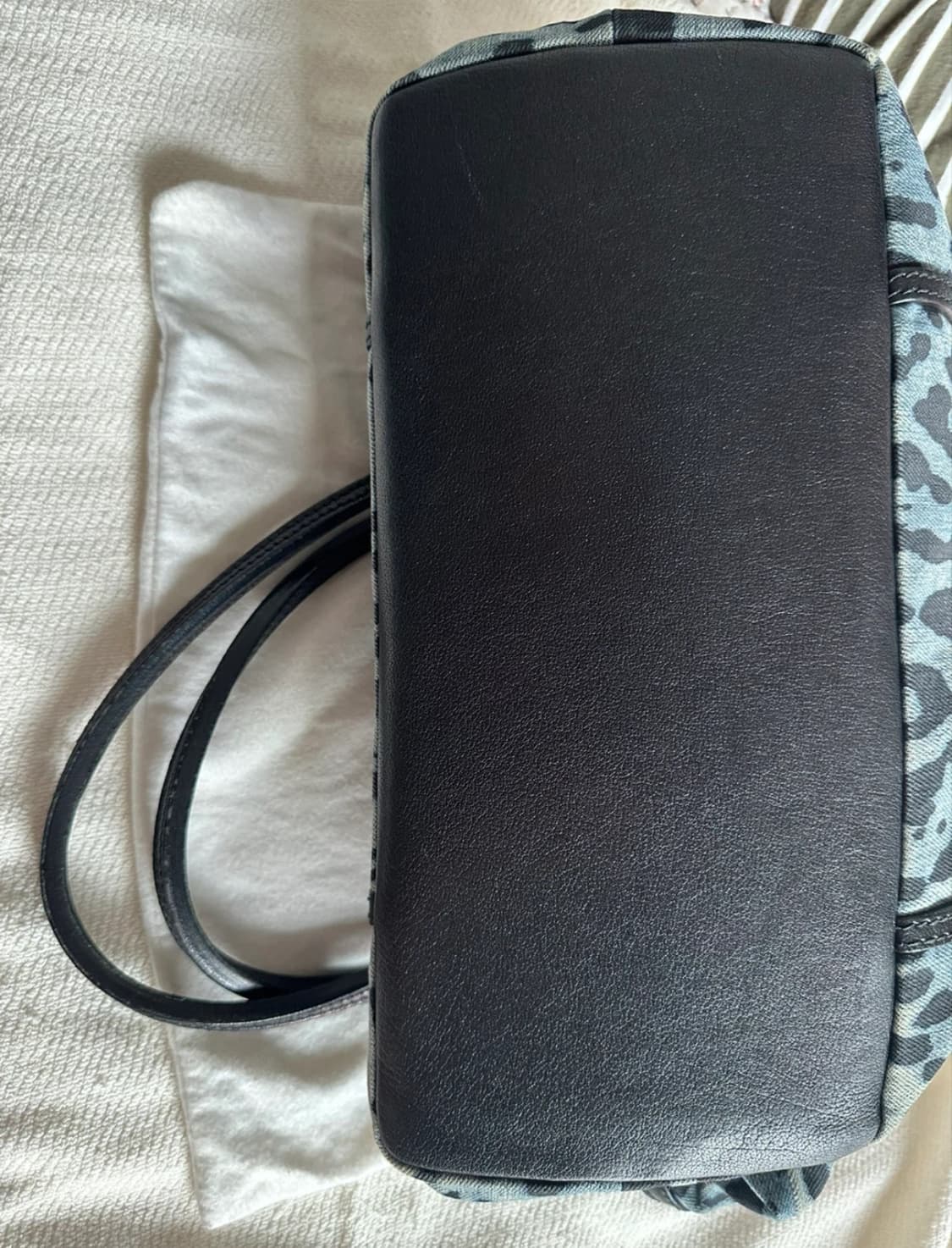 돌체앤가바나 Dolce & Gabbana 레오파드 숄더백 블루 핸드백 상품이미지3