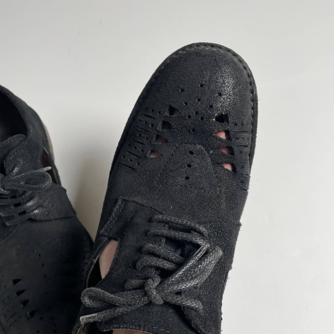 Dolce&gabbana 홀 포인트 스웨이드 슈즈 (280) 상품이미지6