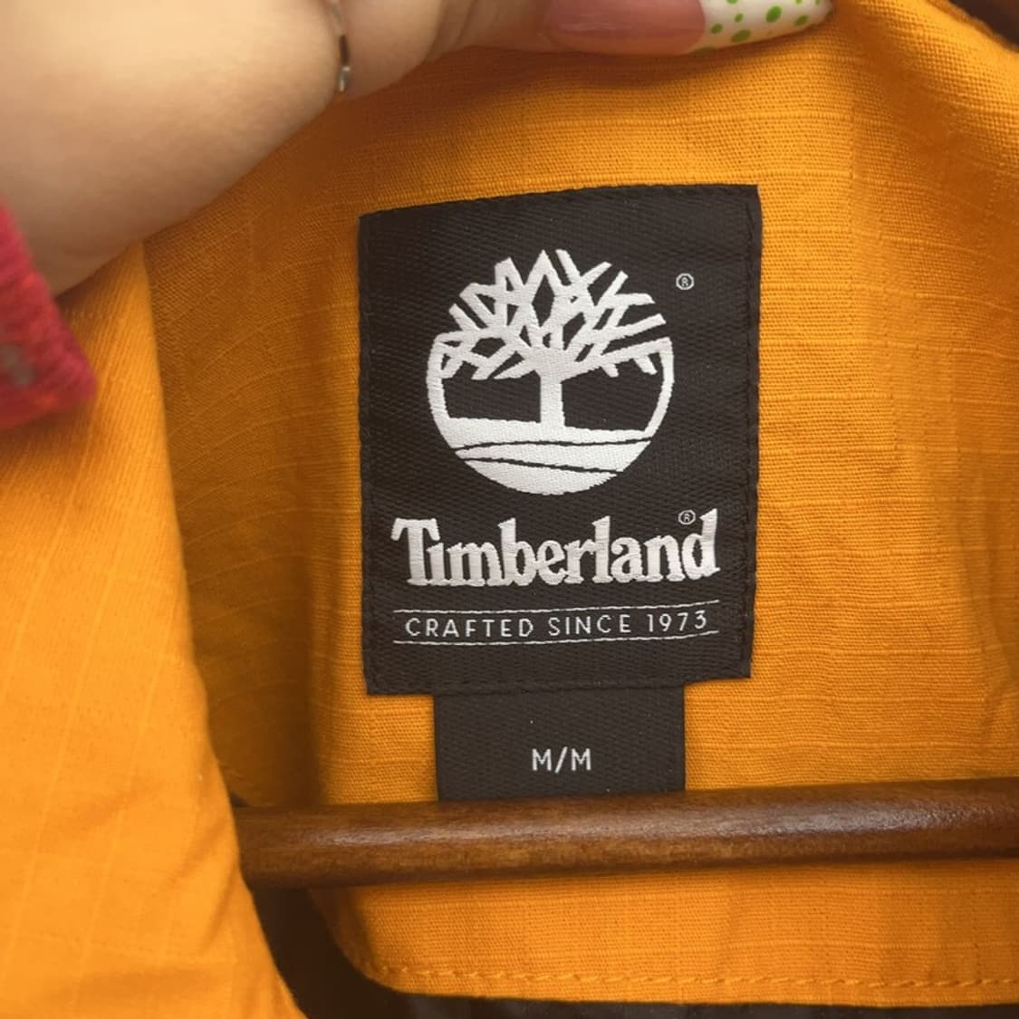 팀버랜드 올드스쿨 레트로 머스타드 립스탑 코치 자켓 M C09232 상품이미지5