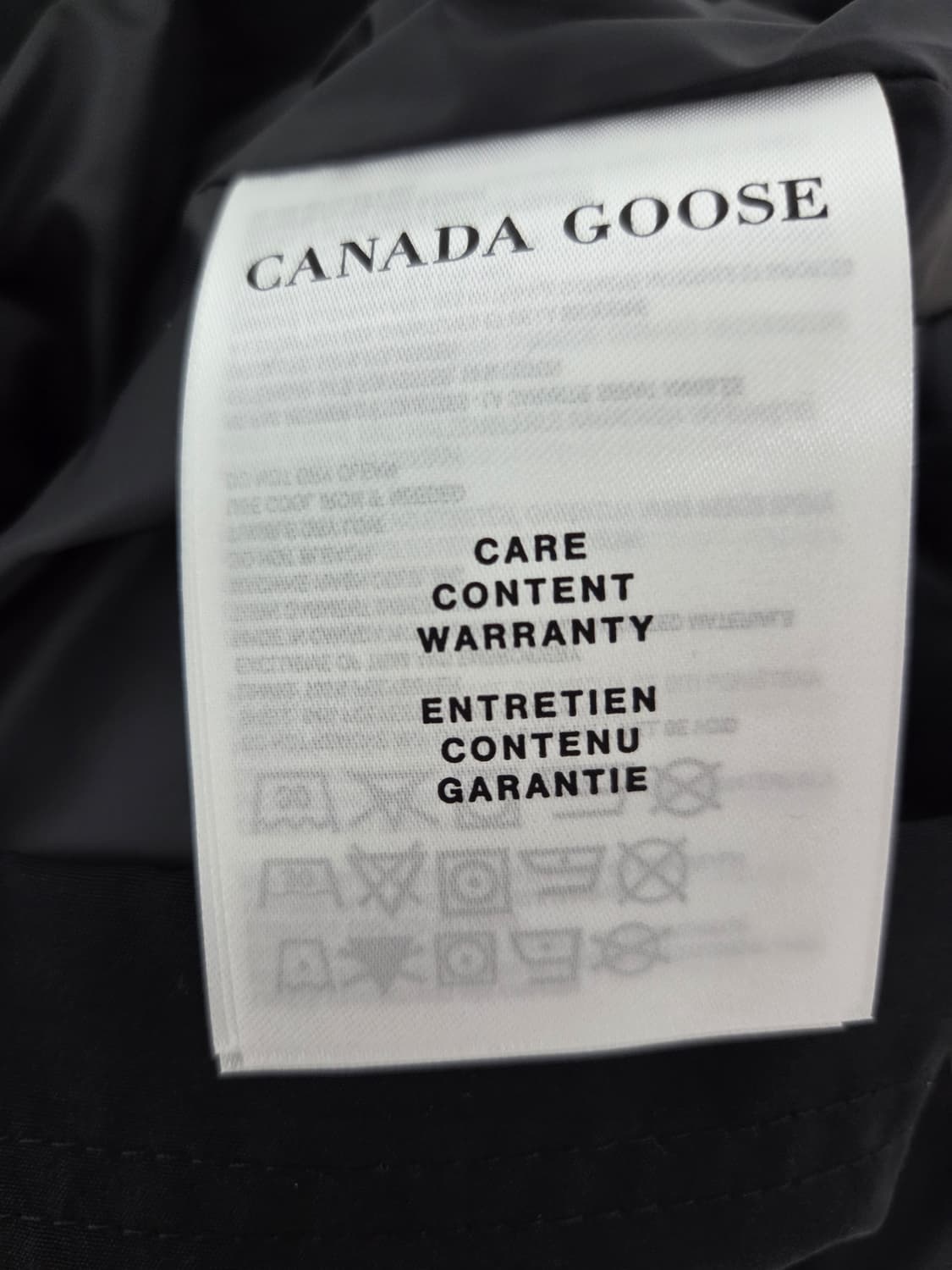 캐나다구스 남성 블랙 자켓 상품이미지4