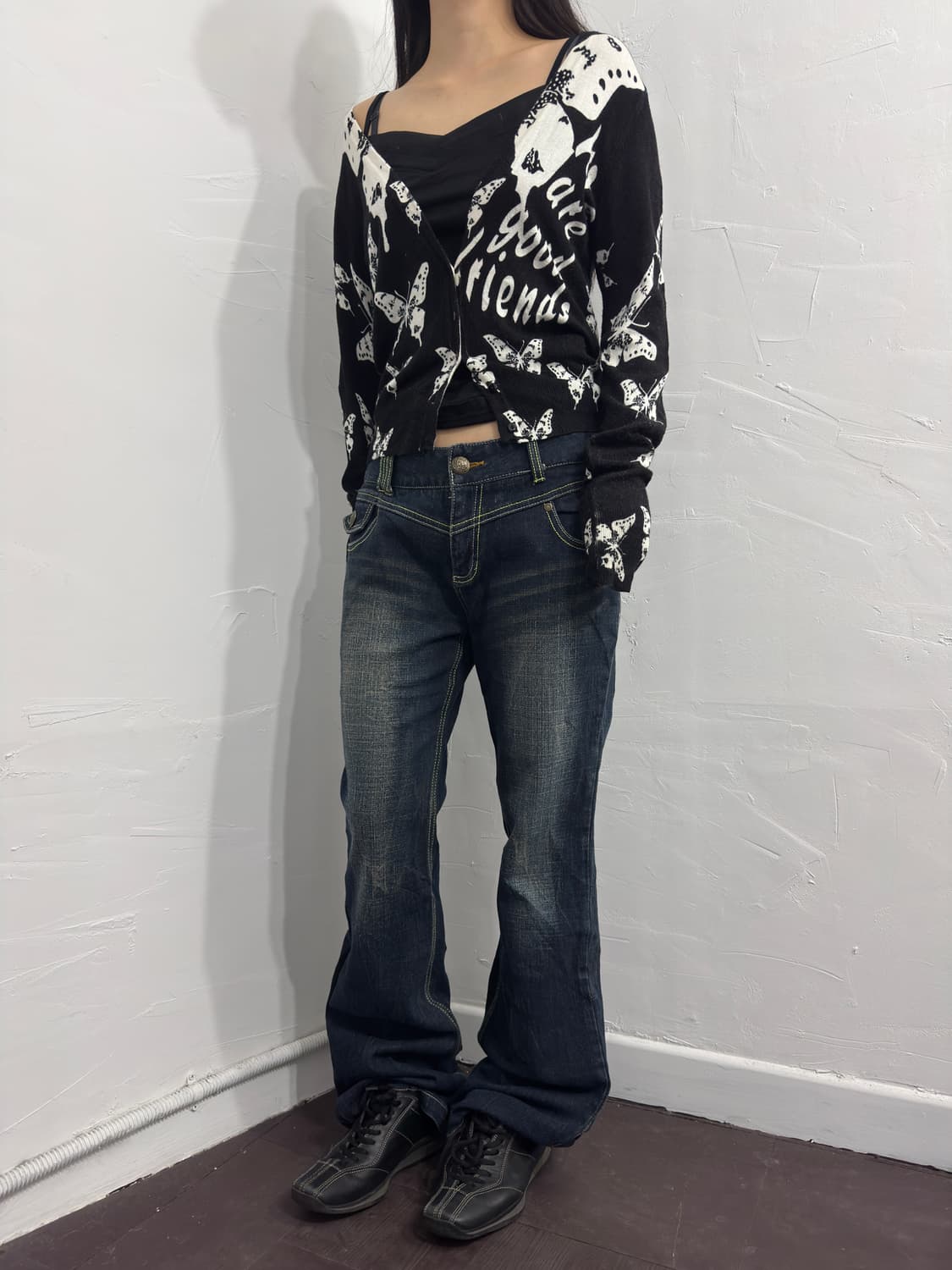 denim bootscut pants 상품이미지3