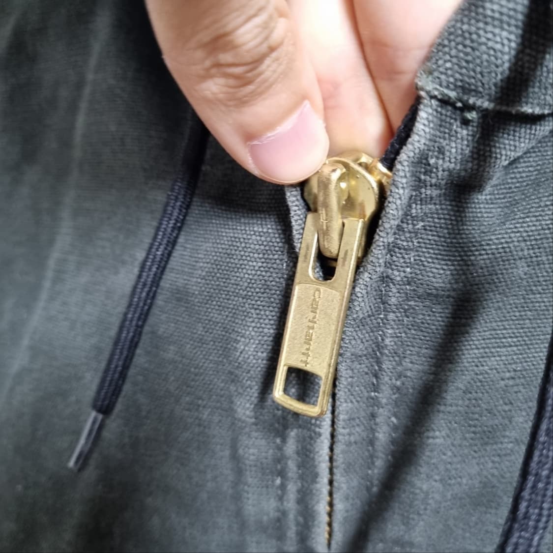 ( S ) 칼하트 J130 모스그린 덕 액티브 워크 자켓 상품이미지2