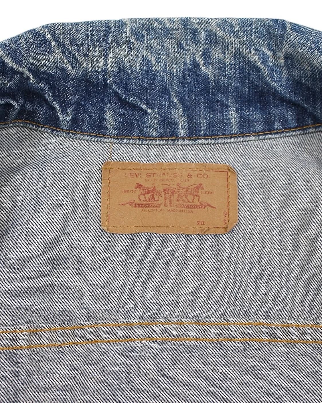 1970s USA 리바이스 70505 데님 자켓 빈티지 미국제 상품이미지5