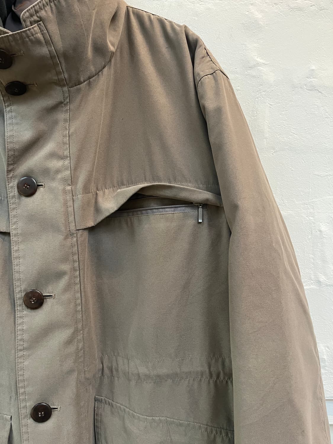 Weconners 덕다운 패딩 라이너 폴리쉘 코트 S 상품이미지3