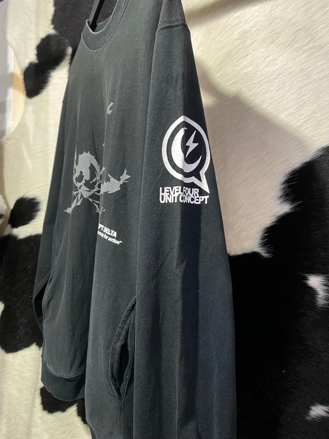 Concept Delta 프린팅 맨투맨 상품이미지5