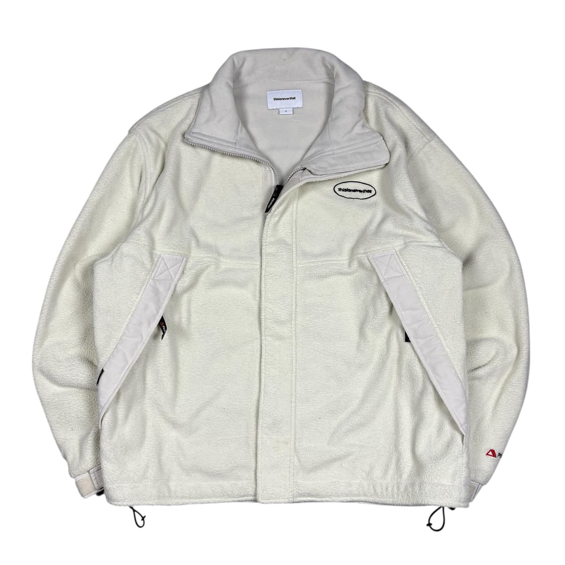 디스이즈네버댓 아이보리컬러 폴라텍 플리스 상품이미지3